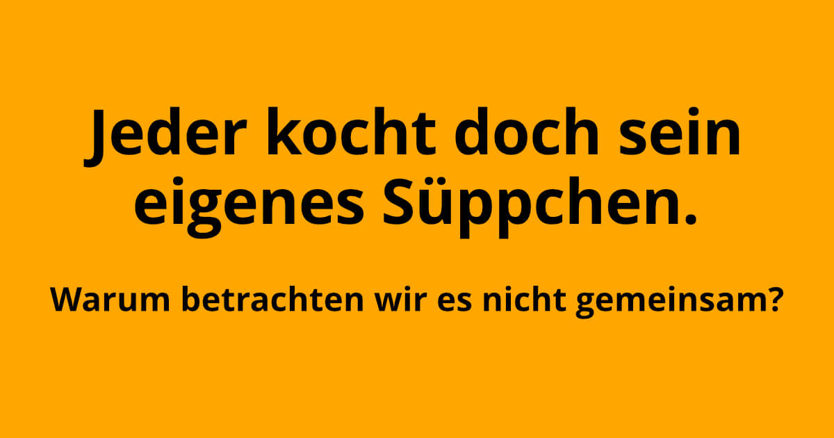 Risiko, Sicherheit, Datenschutz & Services - macht es doch gemeinsam!
