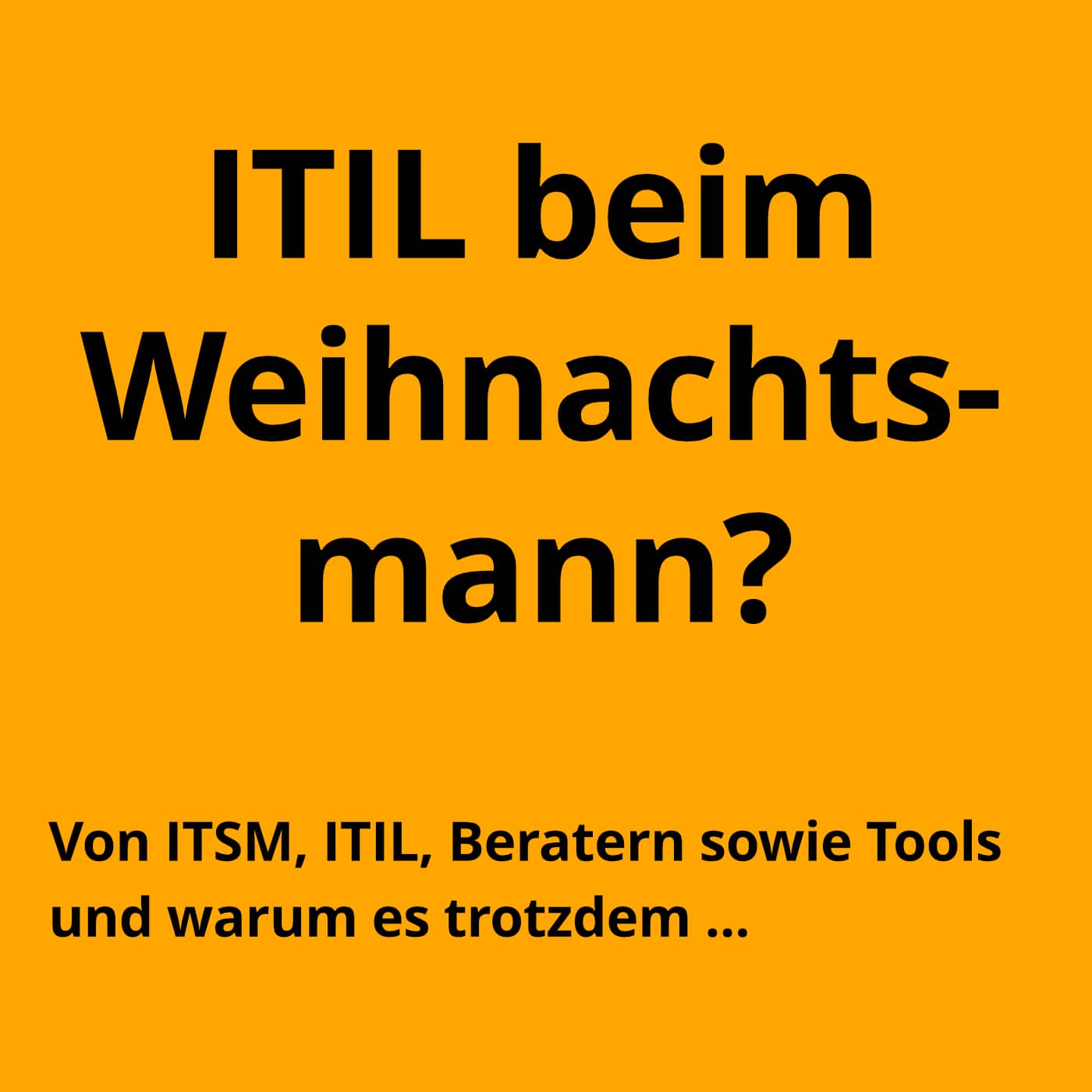 IT-Management Podcast | Für den Service-Management Nerd in Dir.